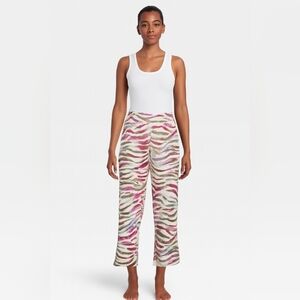 Secret Treasures Multicolor Wide Leg Pants